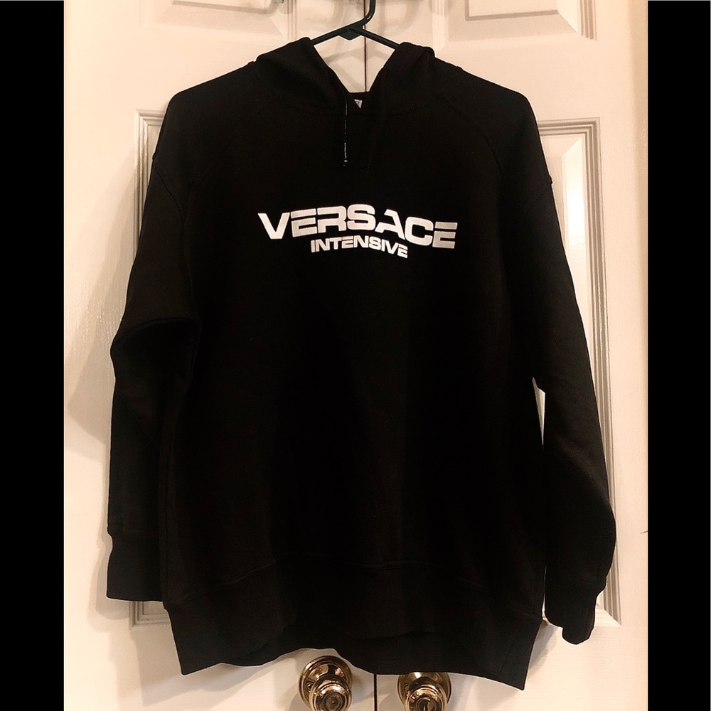 Boy’s Versace Hooded Shirt